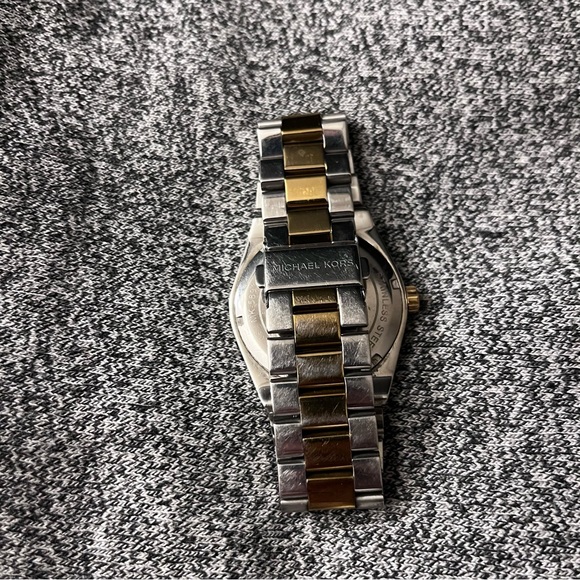 Michael Kors MK5893 Blue Lapis Dial Channing Two-tone Stainless Steel Watch - Picture 4 of 7